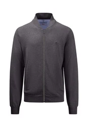 FYNCH-HATTON Strickjacke Cardigan College Säure Blau