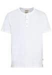 camel active Henleyshirt weiß