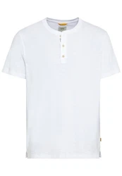 camel active Henleyshirt weiß