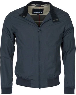 Barbour Blouson Royston Dunkelblau/Grau/Blau