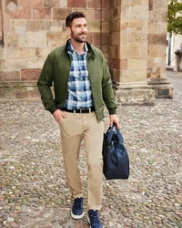 Barbour Blouson Royston Dunkelgrün/Grün