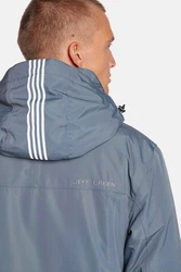 Jeff Green Funktionsparka Hiro Blau/Grau