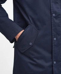 Barbour Allwetterjacke Kurzmantel City Chelsea Dunkelblau