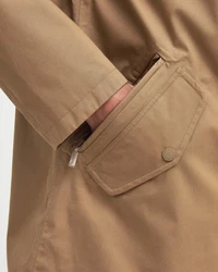 Barbour Allwetterjacke Kurzmantel City Chelsea Braun/Khaki/Beige