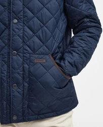 Barbour Steppjacke Thornley Dunkelblau/Hellblau/Blau