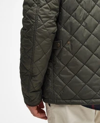 Barbour Steppjacke Thornley Dunkelgrün