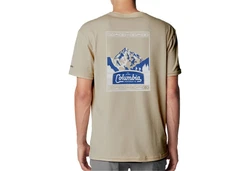 Columbia Kurzarmshirt CSC Seasonal Logo Tee Khaki/Braun/Beige