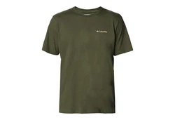 Columbia Kurzarmshirt CSC Seasonal Logo Tee Dunkelgrün/Khaki
