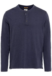 camel active T-Shirt Henley marine