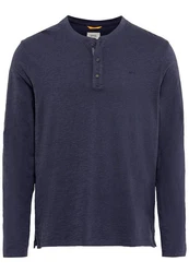 camel active T-Shirt Henley marine