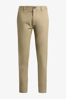 Next Chinohose Skinny-Fit-Chinohose mit Stretch Khaki/Beige
