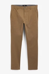 Next Chinohose Skinny Fit Khaki/Beige/Braun