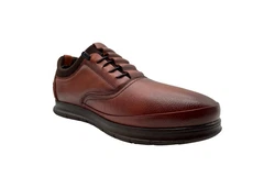 Yu&Luk Sneaker mit Gummischnürung Braun/Rot