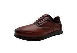 Yu&Luk Sneaker mit Gummischnürung Braun/Rot