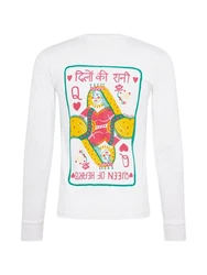 MELAWEAR Langarmshirt Artist Edition Anjali gelb/grn/hellpink/wei