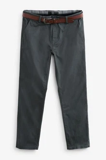Next Chinohose mit Gürtel Next Chinohose mit Gürtel