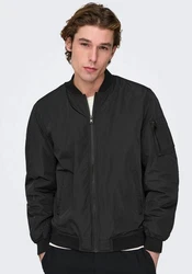 Only & Sons Jacke Joshua (1-St) Schwarz/Dunkelblau