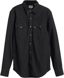 LEVI'S Hemd Barstow Western Standard schwarz