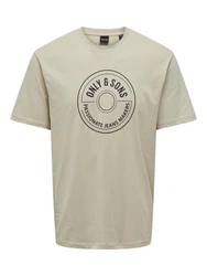 ONLY & SONS Rundhalsshirt ONSLAMER LIFE REG LOGO SS TEE 