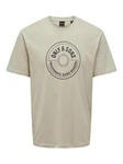 ONLY & SONS Rundhalsshirt ONSLAMER LIFE REG LOGO SS TEE 