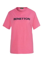 T-Shirt mit Benetton Aufdruck