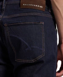 BALDESSARINI 5-Pocket Jeans Jack Regular Fit Dunkelblau/Blau