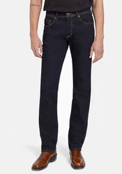 BALDESSARINI 5-Pocket Jeans Jack Regular Fit Dunkelblau/Blau