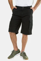 JP1880 Cargo-Bermuda 6 Pockets Regular Fit Schwarz/Dunkelblau/Khaki