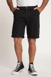 JP1880 Bermudas Bermuda Bauchfit Chino Regular Fit Schwarz/Dunkelgrau
