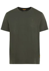 CAMEL ACTIVE T-Shirt Dunkelgrün/Khaki
