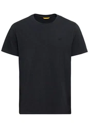 CAMEL ACTIVE T-Shirt Schwarz/Dunkelblau/Dunkelgrau