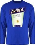 Shirtracer Rundhalsshirt Aperol Aperitivo Kostüm Flaschen Verkleidung Karneval Fasching Hellblau/Hautfarben/Blau/Pastell/Dunkelblau/Gelb