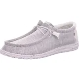 Lila weiße Turnschuhe ohne Schnürsenkel image