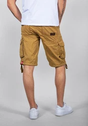ALPHA INDUSTRIES Shorts 'Jet' Braun/Beige/Khaki