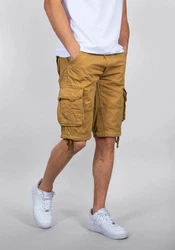 ALPHA INDUSTRIES Shorts 'Jet' Braun/Beige/Khaki