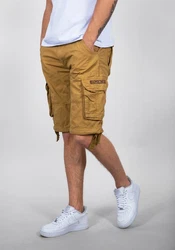 ALPHA INDUSTRIES Shorts 'Jet' Braun/Beige/Khaki