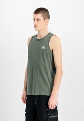 Alpha Industries Top Small Logo Tank Dunkelgrün/Khaki/Grün