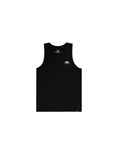 Alpha Industries Top Small Logo Tank Schwarz/Blau/Dunkelblau