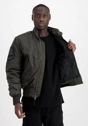 Alpha Industries Bomberjacke Men Engine Dunkelgrün/Khaki