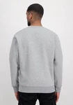 Alpha Industries Sweatshirt Basic Sweater Rubber Grau/Hellgrau