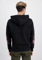 Alpha Industries Hoodie Dragon  Mischfarben/Schwarz/Lila