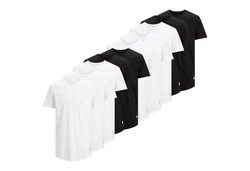 Jack & Jones T-Shirt JJENOA Weiß/Schwarz