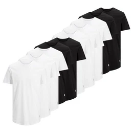 T-Shirt Herren T-Shirt, 10er Pack - JJENOA, kurzarm, (Packung, 10er Pack)