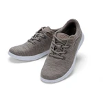 merinos Herren Lace-Up Sportschuhe Sneaker Hellgrau/Grau/Beige/Braun