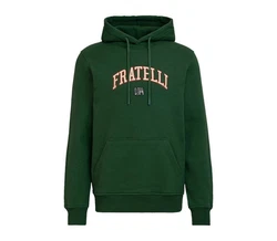 Unfair Athletics Hoodie Fratelli Dunkelgrün/Grün