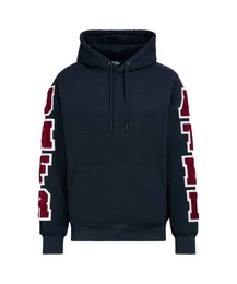 Hoodie Hoodie Unfair Velour Patch, G L, F navy (1-tlg)