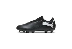 PUMA FUTURE 7 PLAY FG/AG Fußballschuh Schwarz/Rot/Grau/Dunkelblau/Hellblau/Beige