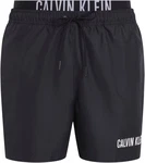 Calvin Klein Swimwear Badeshorts MEDIUM DOUBLE WB Hellblau/Schwarz/Rot/Braun