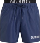 Calvin Klein Swimwear Badeshorts MEDIUM DOUBLE WB Blau/Dunkelblau