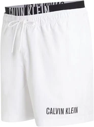 Calvin Klein Swimwear Badeshorts MEDIUM DOUBLE WB Dunkelrot/Braun/Grau/Weiß/Rot/Rosa